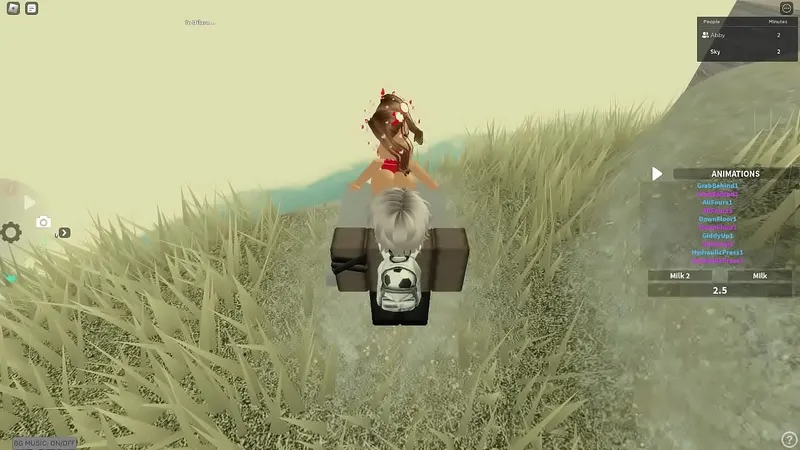 Daddy uses Roblox teen's slutty bod