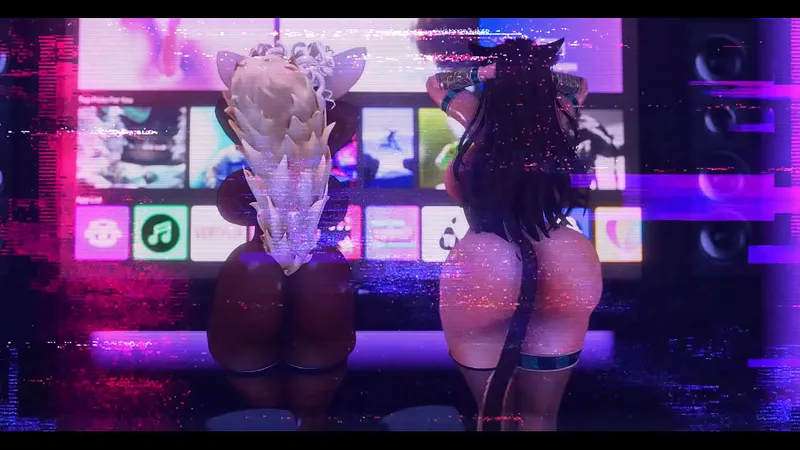 LN Bastet, Foxxxo - BunnyBot Dance (NSFW)