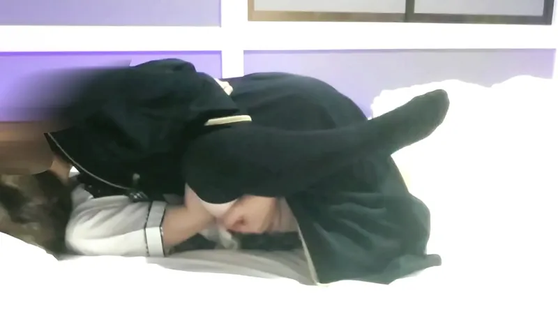 Uniform Cosplay BJ & Creampie - Amateur POV Fingerfuck