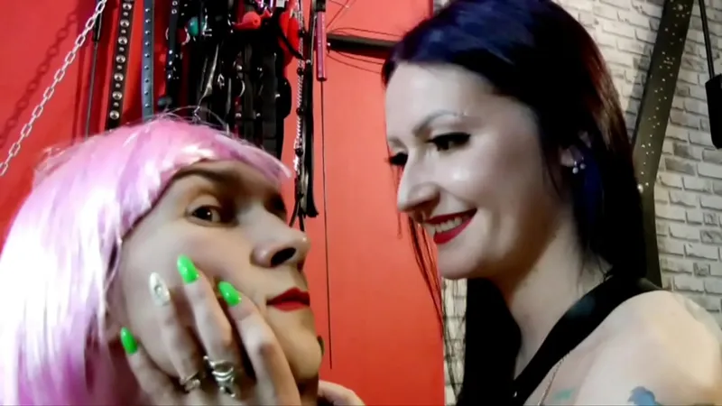 Dominatrix Slave Dance in Lingerie - Femdom Obedience