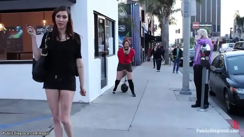 Public Humiliation & Crowded Bar Facial - Mistress Donna Dolore vs. Slave Jodi Taylor