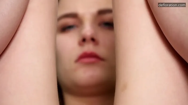 Lana's Virgin Masturbation on Couch - Innocent Bliss