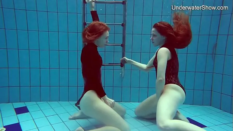 Teens Diana & Simonna - Sizzling Pool Action