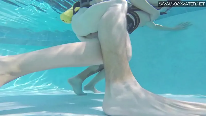 Minnie Manga's Rough Poolside Fucking