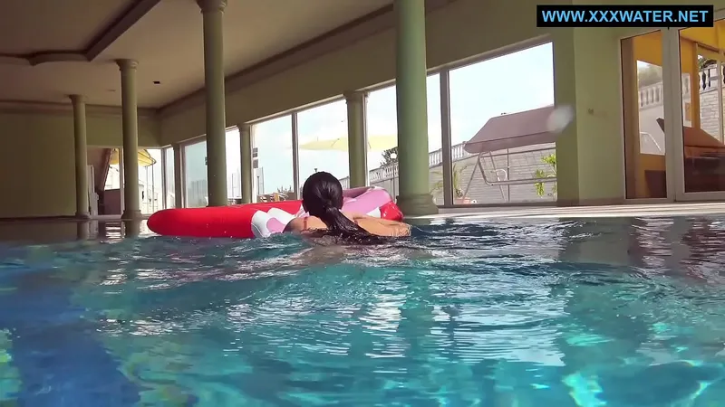 Hungarian Pornstar Poolside Heat