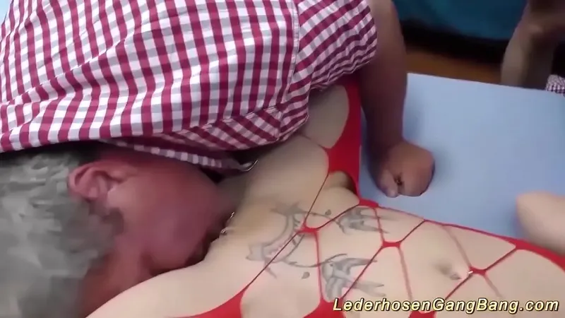German Swingers Extreme Deepthroat Orgy