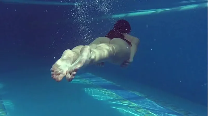 Kittina Clairette Poolside Strip & Dive