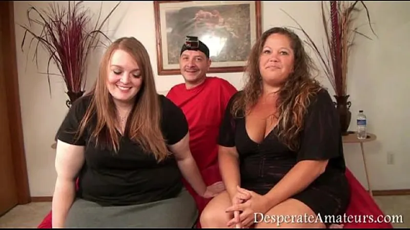 Gonzo Threesome: Big Booty BBW Milfs