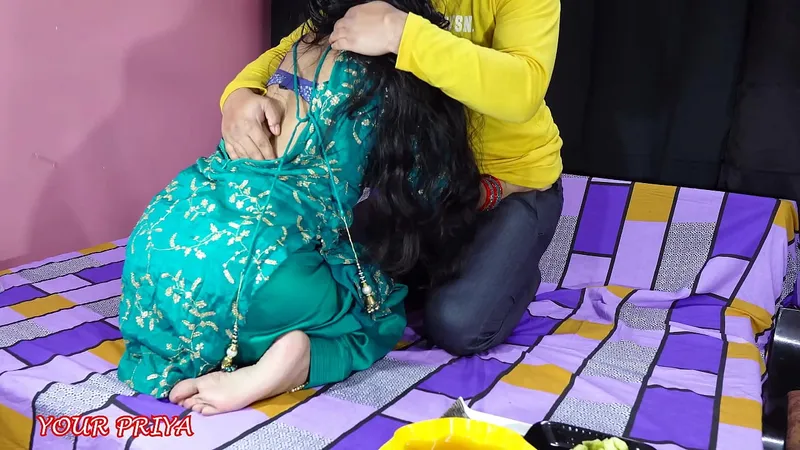 Desi Husband Surprises Wife Daily with Quick Sex (Hindi Audio)
