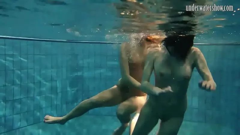 Naked & Horny Teens Pool Orgy