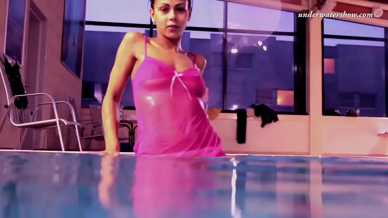 Russian Babe Strips Off While Swimming - Sizzling Hot