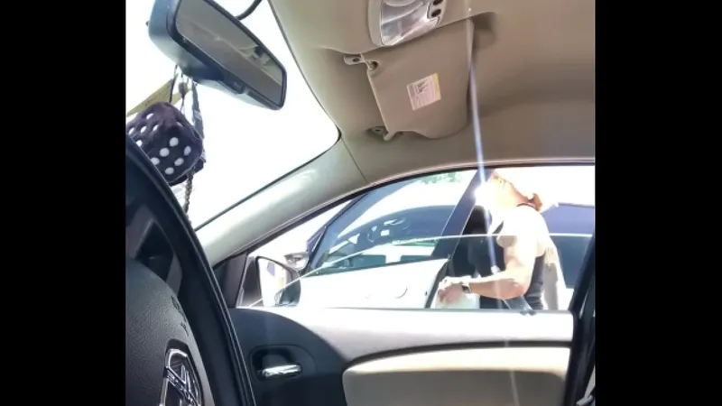 Hardcore Dick Flash @ Gym Parking Lot