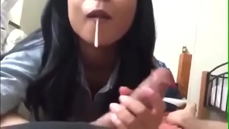 Desi Neighbor's Dick Sucked at Home
