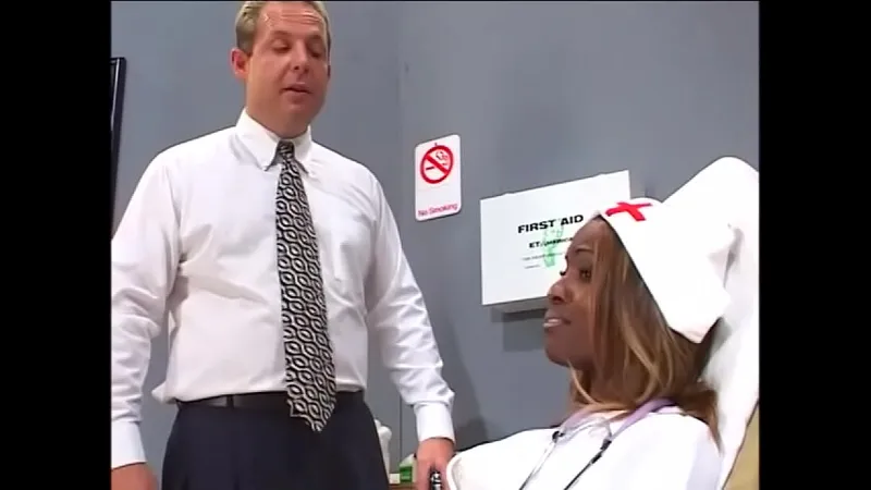 Black Nurse Fucks Passionately