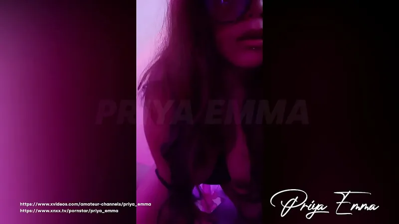 Priya Emma Live Cam: Desi Star Rides Dildo - Hot Indian XXX Chat
