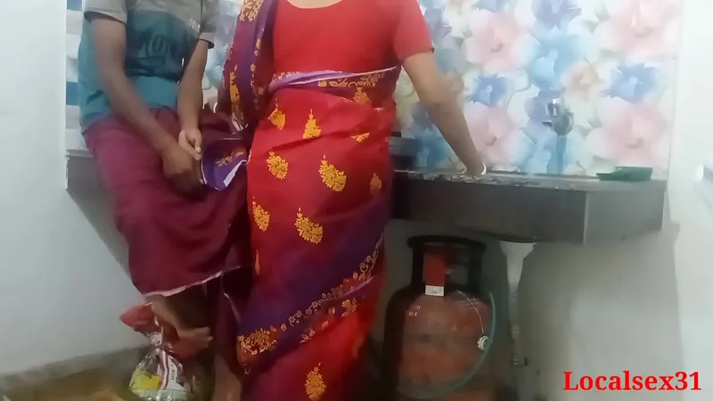 Hot Desi Wife's Kitchen Seduction