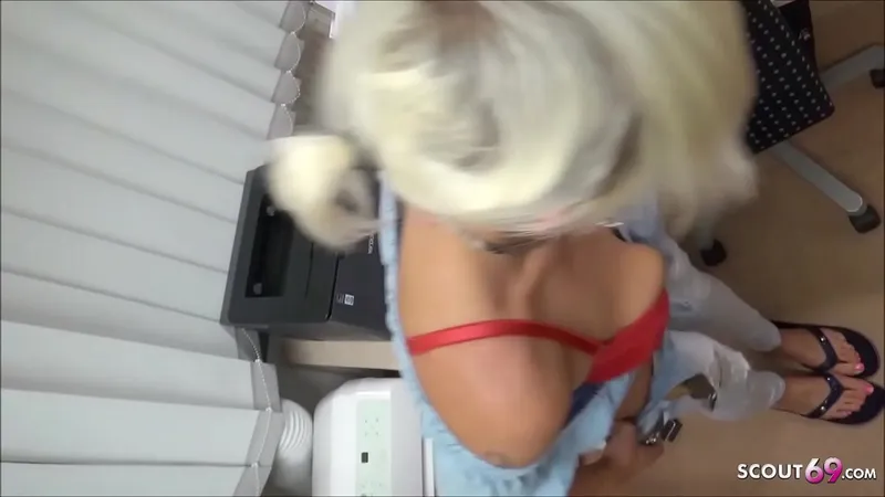 Stacy German Nurse's Hot Double Cum Shot - Semen Bank