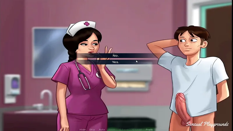 Deepthroat Nurses in Summertime Saga