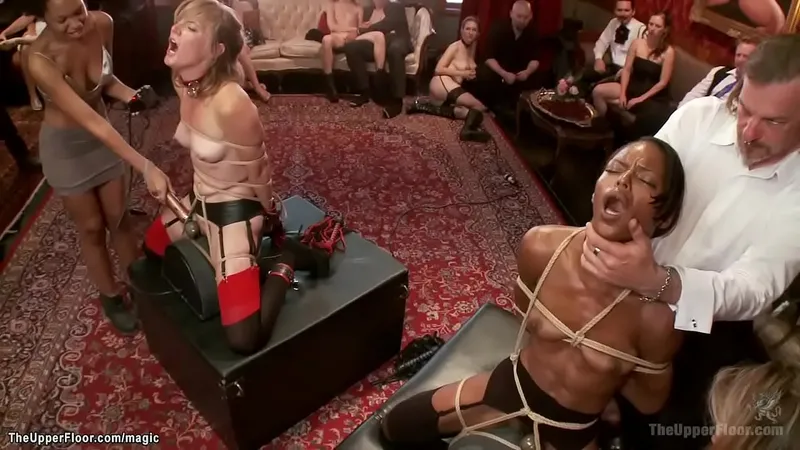 Mona Wales, Marie Luv Tormented & Fucked - Bound Bondage, Dicks On Sticks, Sybian Ride