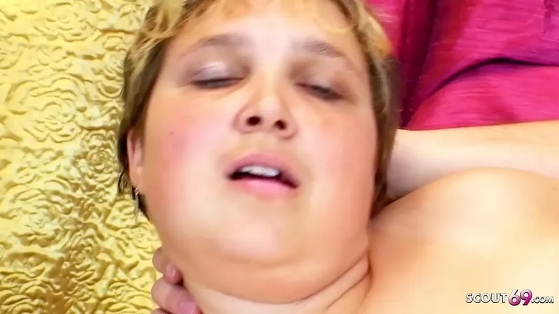 Mature BBW with Huge Tits Fucked by Young Neighbor