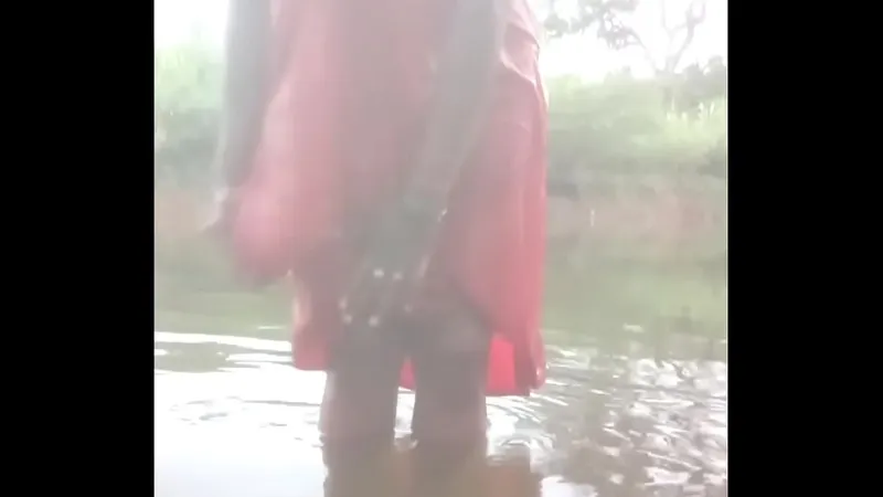 Desi Teen Bath Time: Passionate