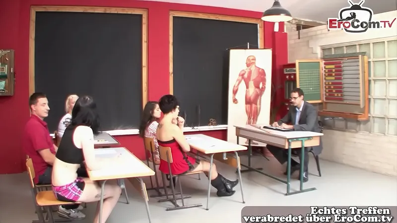 German Teacher's School Sex Escapades