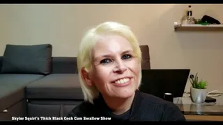 British hotwife Skyler has fun with thick black American dick