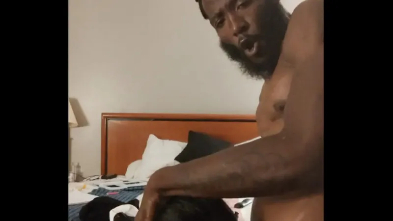 Wife Facefucks, Husband Enjoys Wife Blowjob