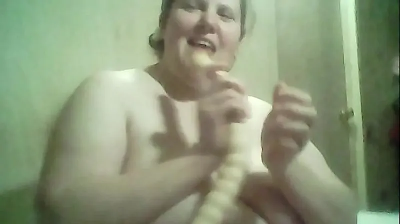 Anal Double Dildo Intense Action