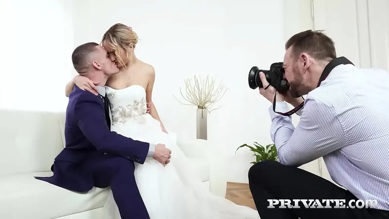 Anna Khara's Wedding Threesome - Two Hard Dicks, One Groom Contender! Private.com