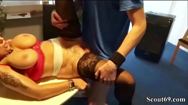 German Stud Fucks Young Intern at Work