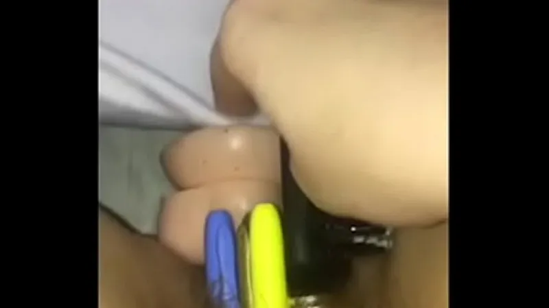 Multiple Toys & Pens - Hard Cumming Sex Toy Orgies