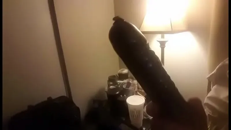 BBW TS Using Big Dildo
