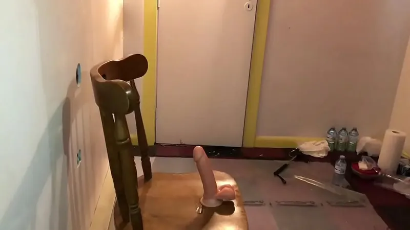 Fantasia Funks Big Dildo, Then Takes Dick - Doggy