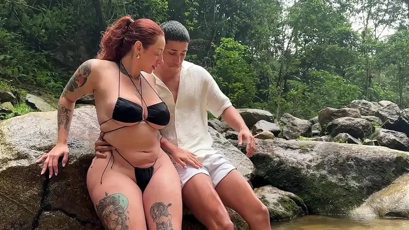 Milan Rodriguez, Devil Khloee - Big Red Ass Outdoor Fuckfest
