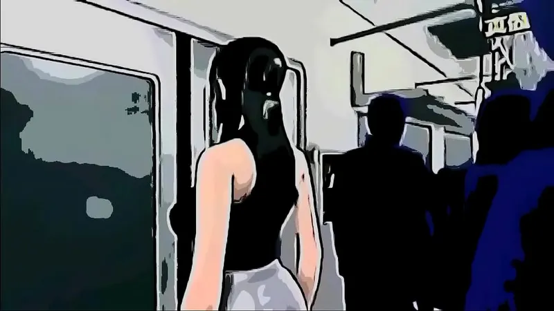 3D Subway Sexy Girl Hypnotizes, Hot Doc