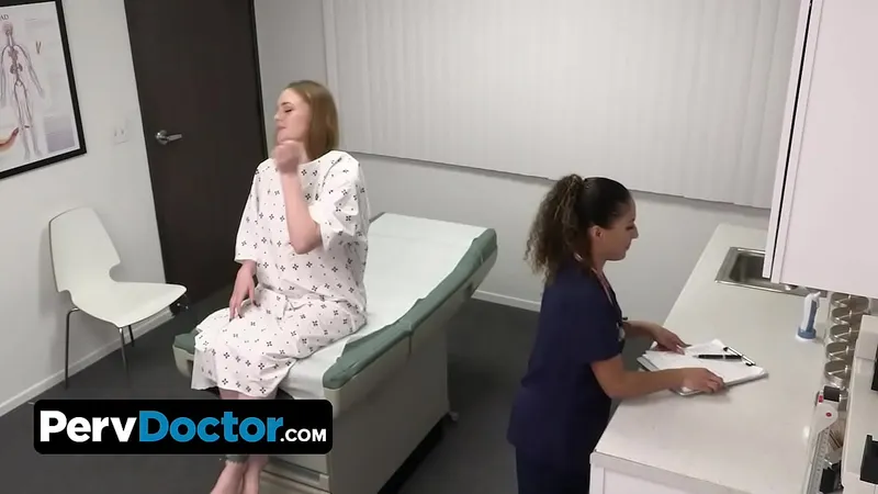 Doctor Fucks Plump Nurse's Tight Pussy