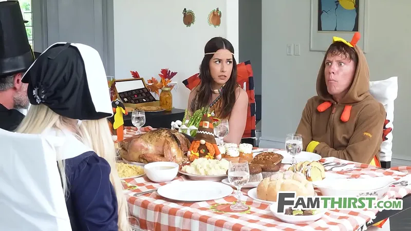 Family Thanksgiving Orgies: Chanel Camryn, Tiffani Madison