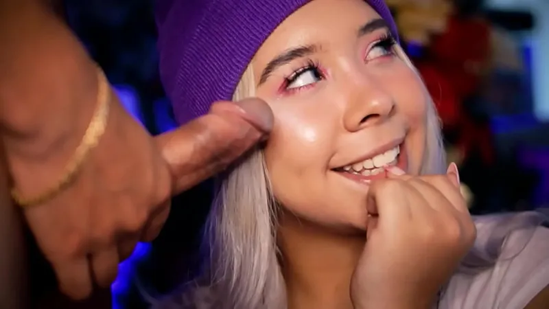 Blonde Cute Face - Doggy Style Porn Video Penetration