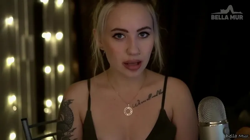 Dildo Mouth Sounds - ASMR Pornstar's Sensual Whispers