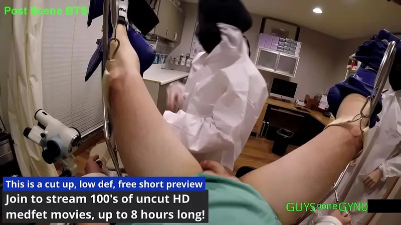 Non-Binary PervDoctors' Cum Experiment #2 @GuysGoneGyno
