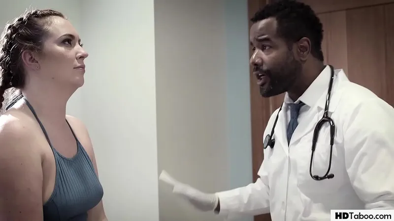 Black Doctor Fucks Maddy O'Reilly's Big Ass