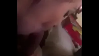 Fat ass gets doggy  style
