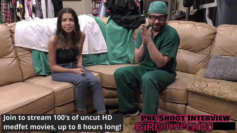 Aria Nicole's Enema Scene by Dr. Tampa @GirlsGoneGyno