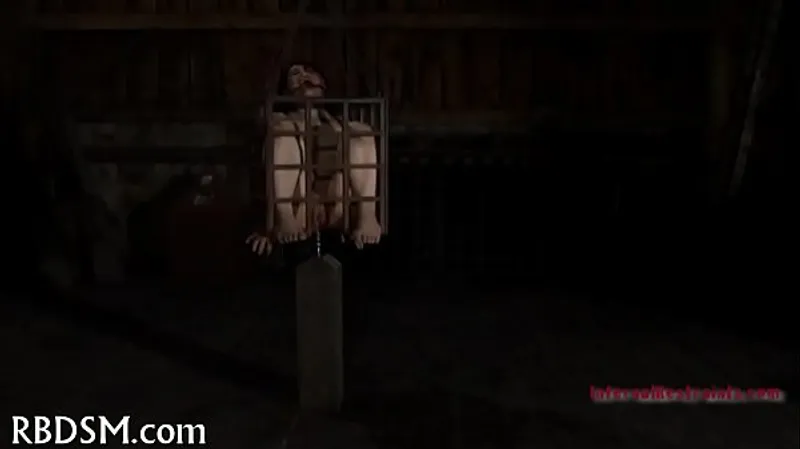 Masked Babe Takes Hard Thrashing