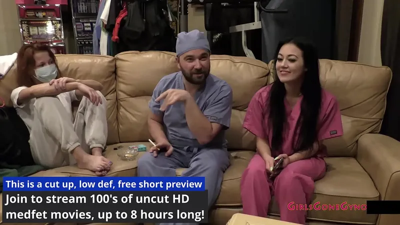 Blaire Celeste's Medical Check-Up at Doc Stacy Shephard 🩺 - Gyno Fetish Movies