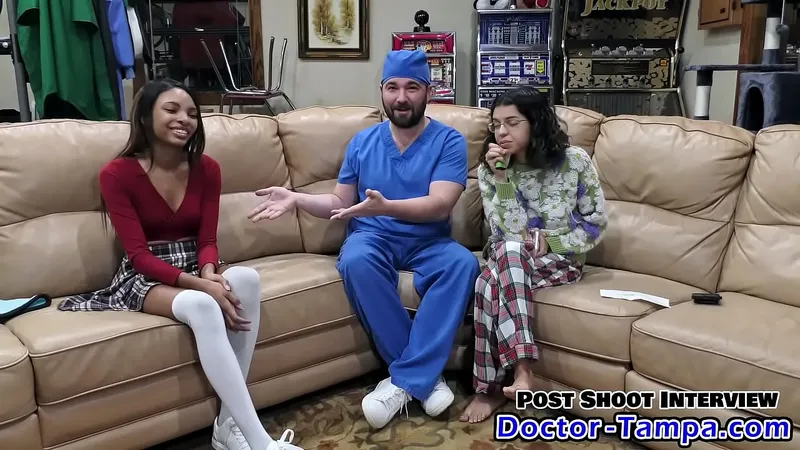 Doctor Tampa Fucks Ebony Solana's First Exam - Doctor-Tampa.com