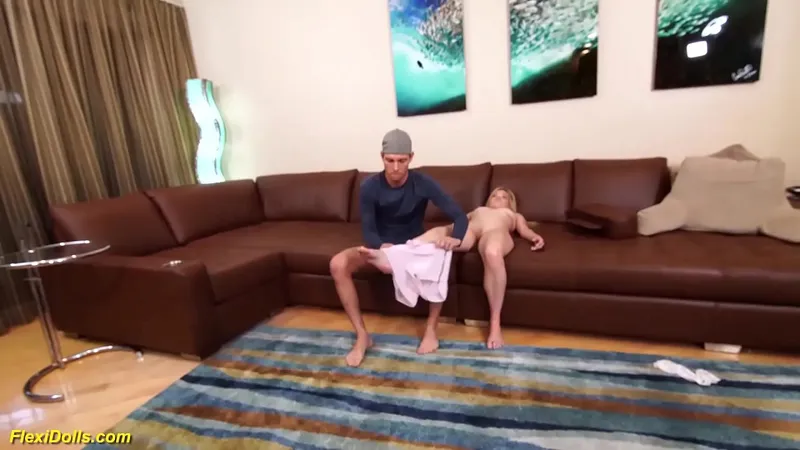Rough, Flexible Stepsis Takes Big Cock in Extreme Contortion Poses