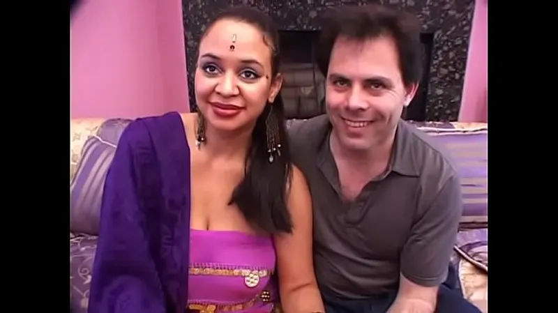 Indian Pornstar Loves Threesome Interracial Fucking