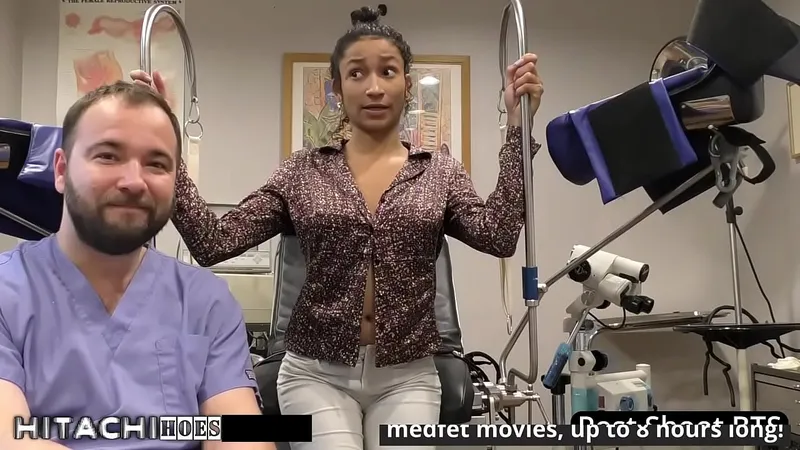 Miss Mars Gets Intense Orgasms from Dr. Tampa at PervDoctor's, HitachiHoes